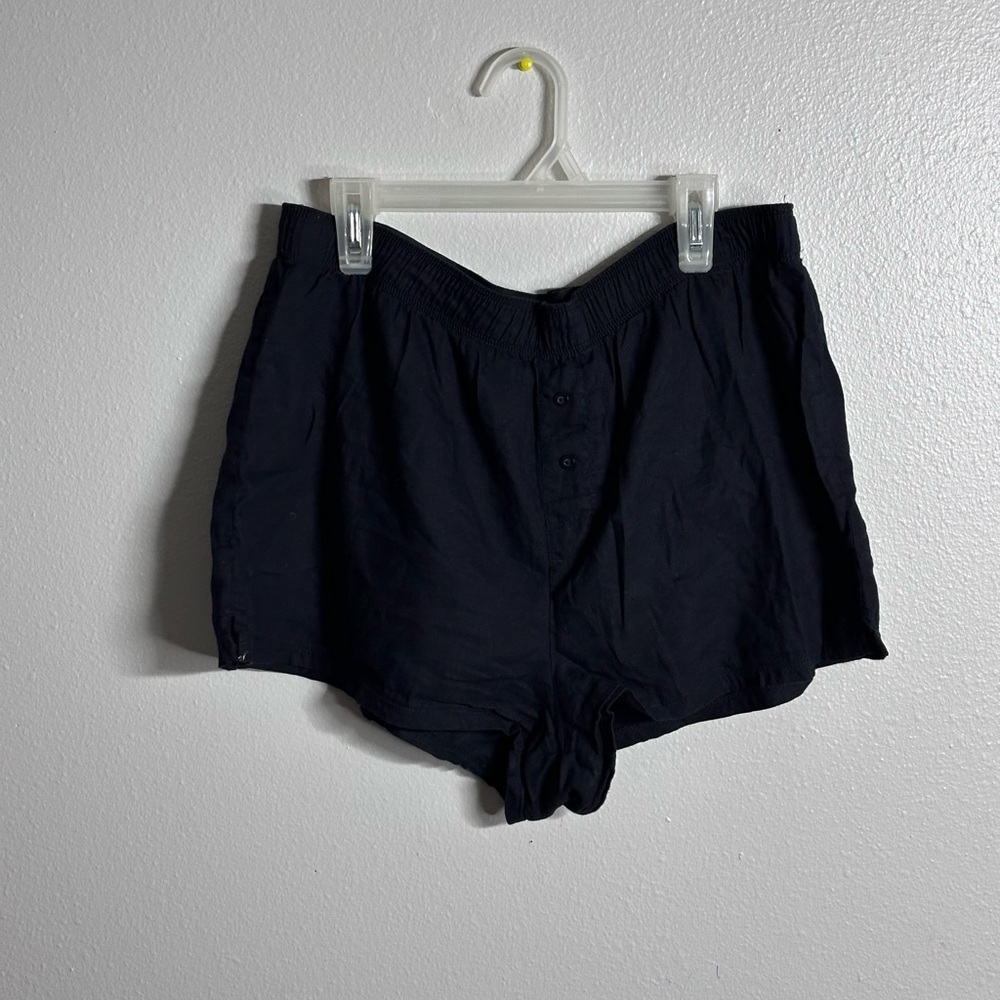 PINK Victoria’s Secret Women Black Sleepwear Comfy Shorts size M.